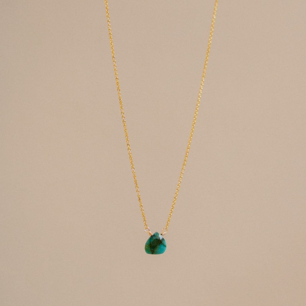 Collier Gold-Filled 14k Chrysocolle AMSELLEM
